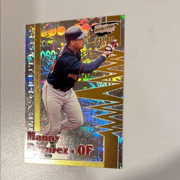 Fleer Revolution 2000 Baseball Card - Manny Ramirez - Picture 2 of 4